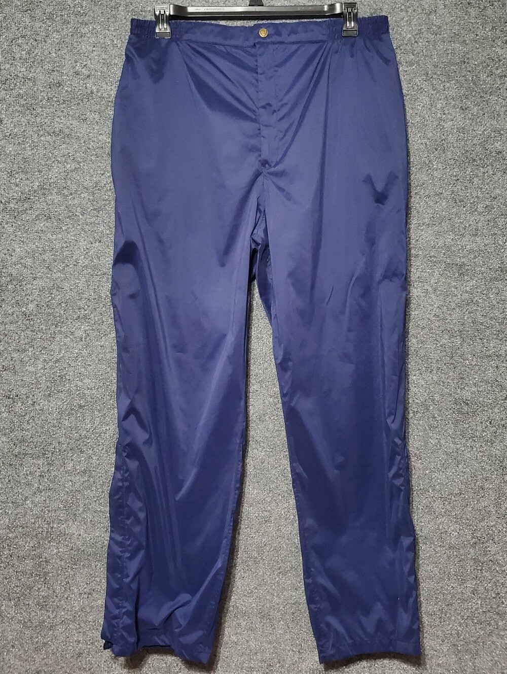 Vintage Sunice Golf Windbreaker Pants Elastic Waist Outdoor Sports Mens XL Navy